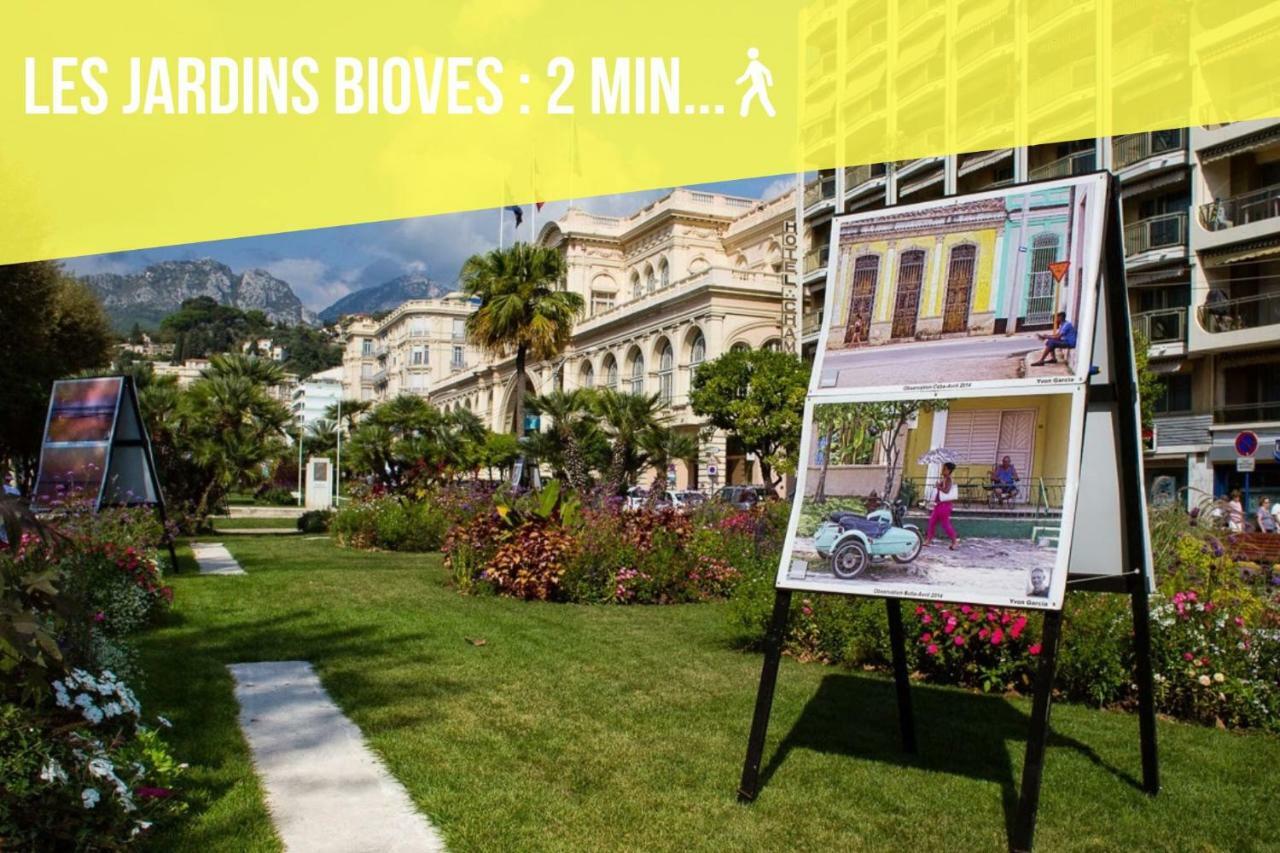 Cosy Malte Apartman Menton Kültér fotó