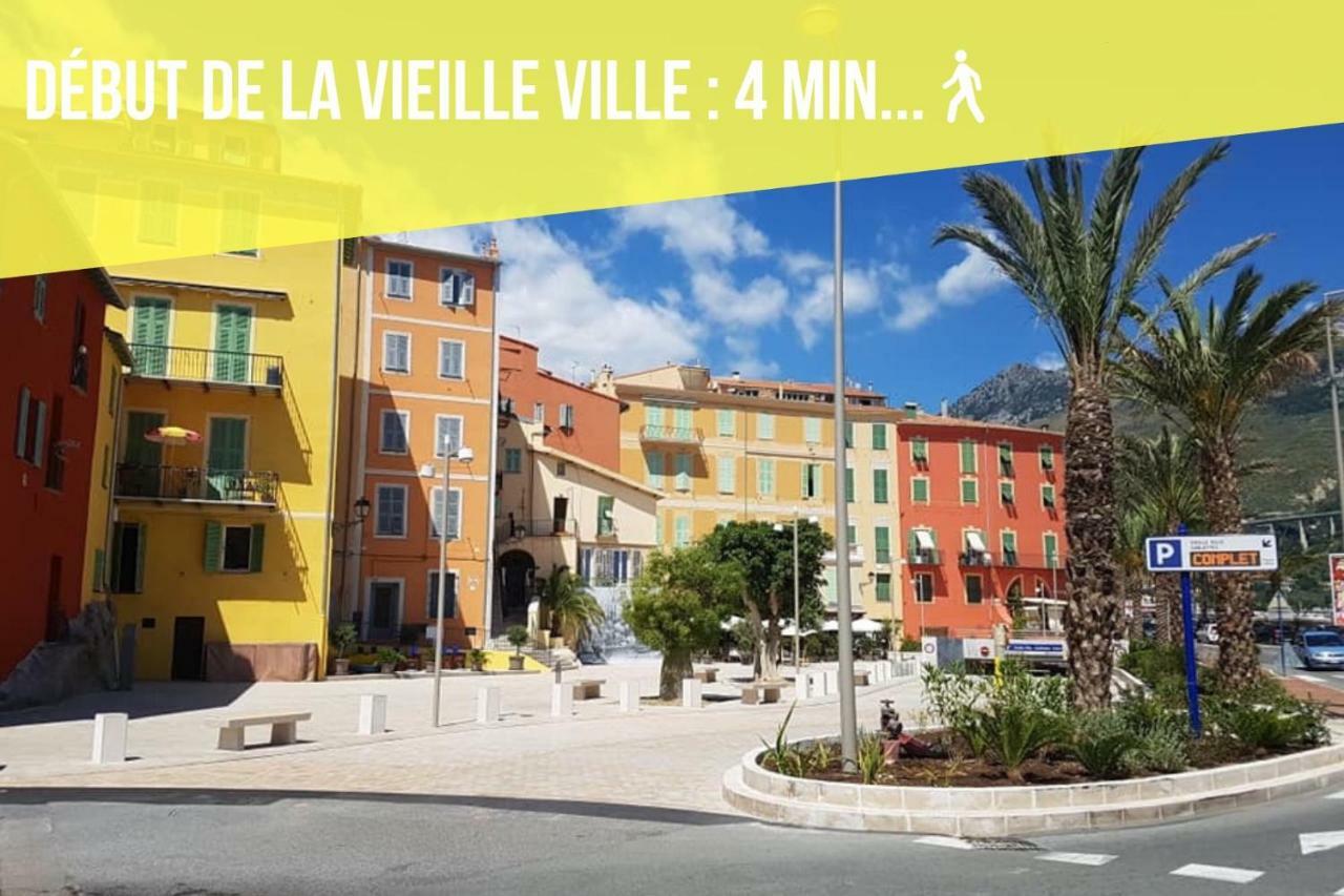 Cosy Malte Apartman Menton Kültér fotó